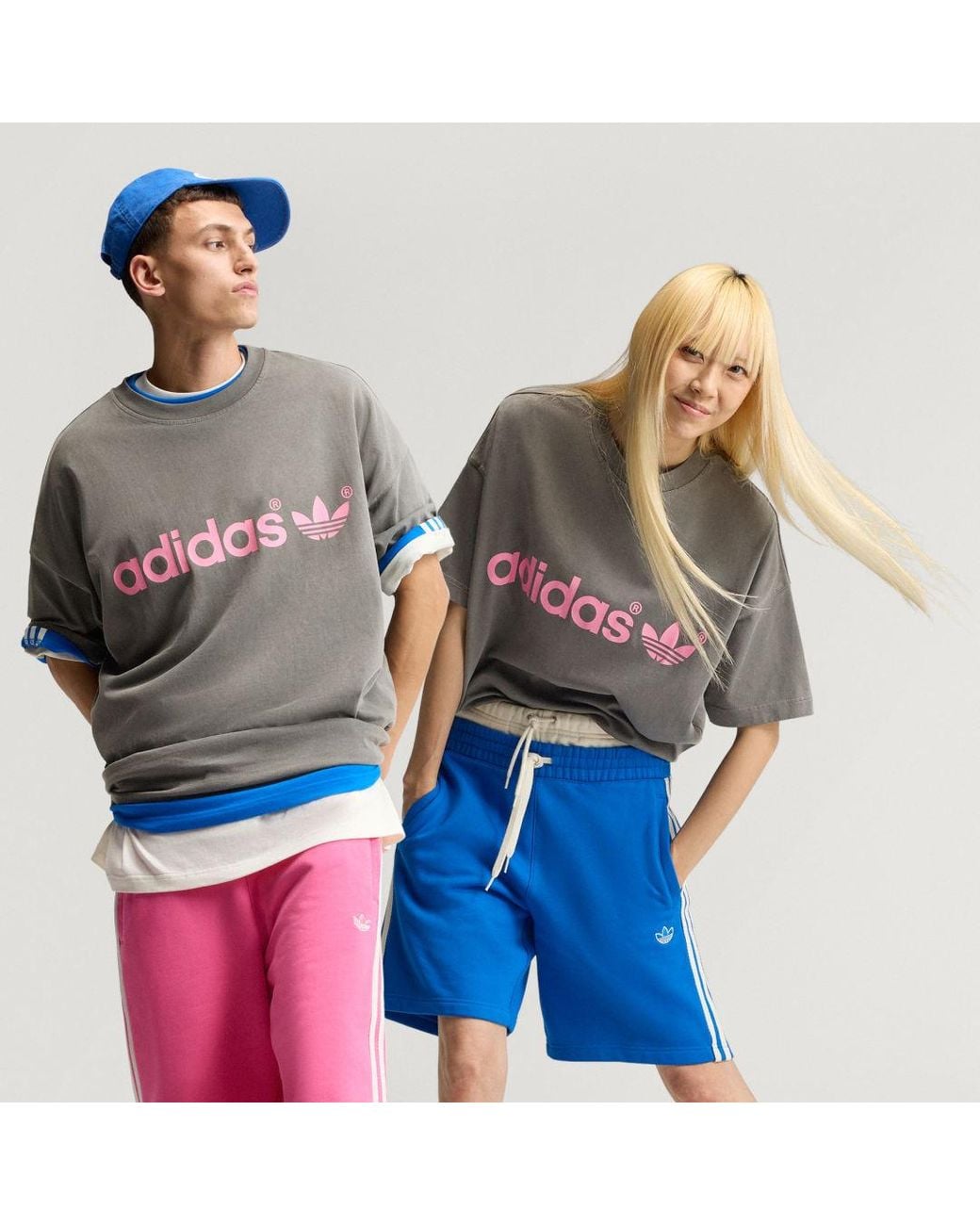 Adidas Multicolor Adisignature Ny Washed T-Shirt
