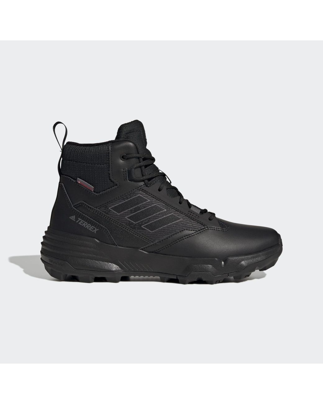 adidas Unity Leather Mid Cold.rdy Hiking Boots in Black | Lyst UK