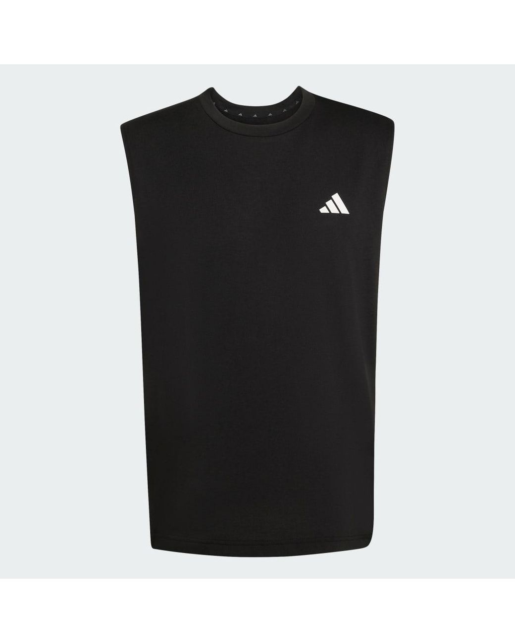 Adidas Originals Black Workout Essentials Feelready Sleeveless T-Shirt for men