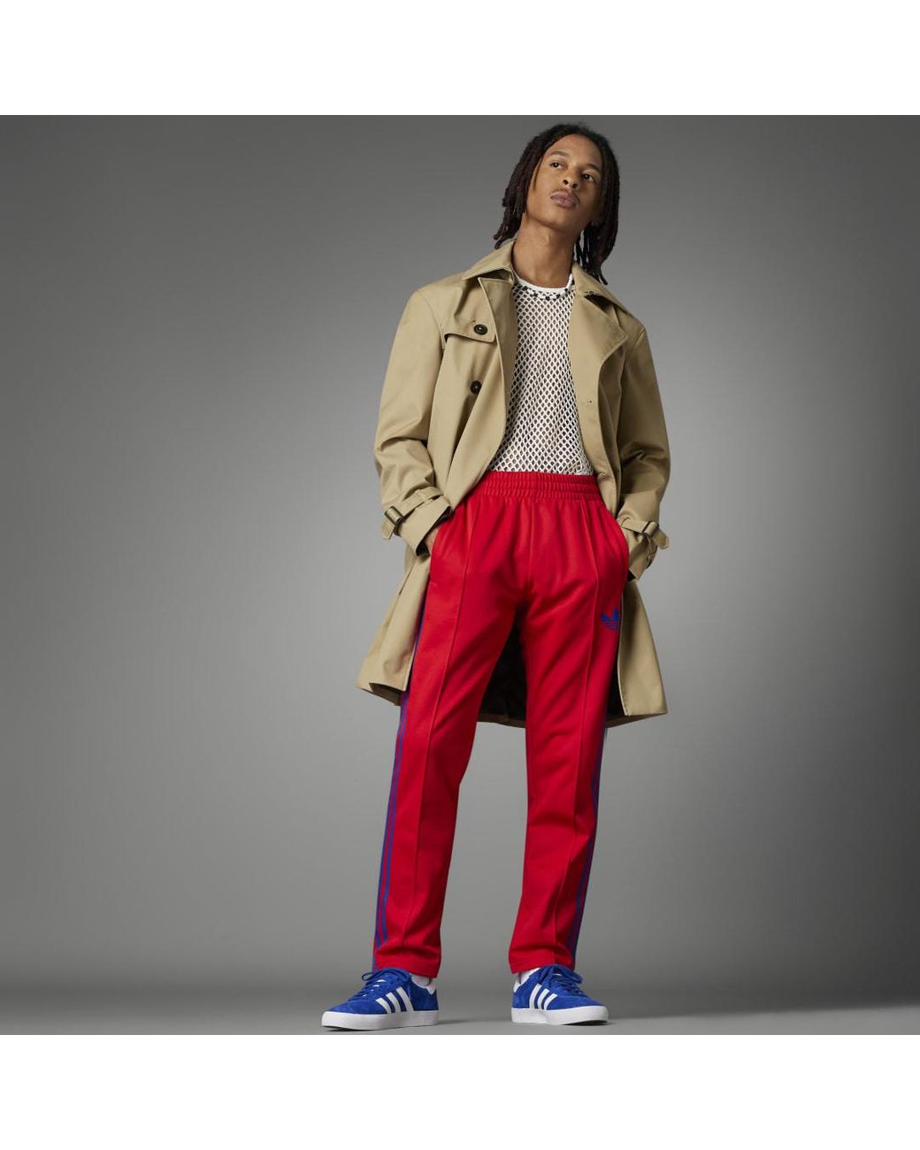 Pantalon de survêtement à rayures Adicolor Heritage Now adidas pour homme  en coloris Rouge | Lyst