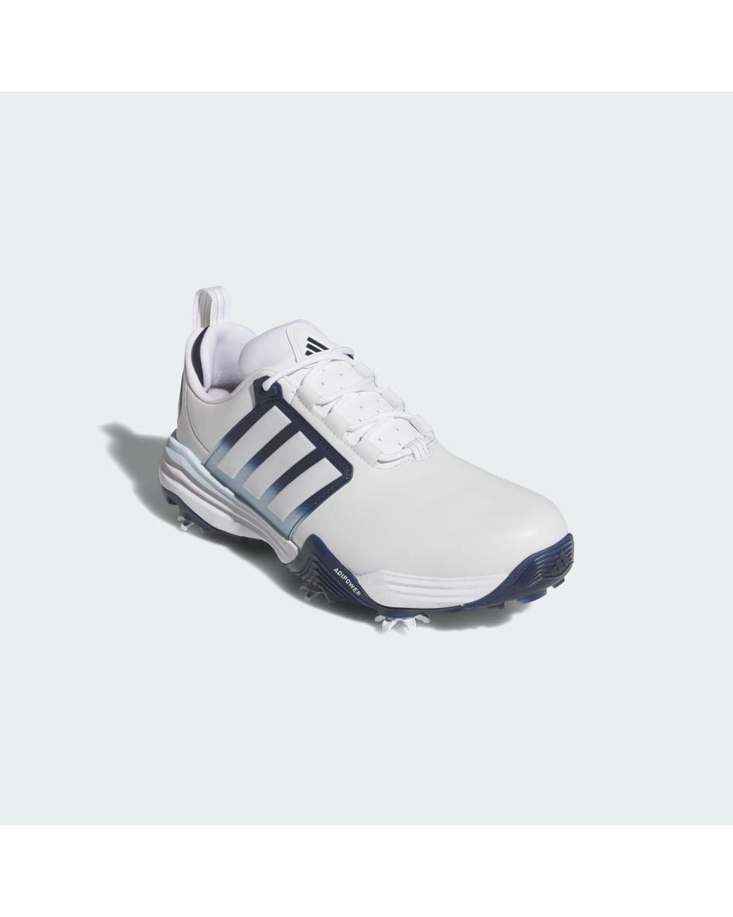 Adidas Blue Adipower 26 Wide Golf Shoes for men