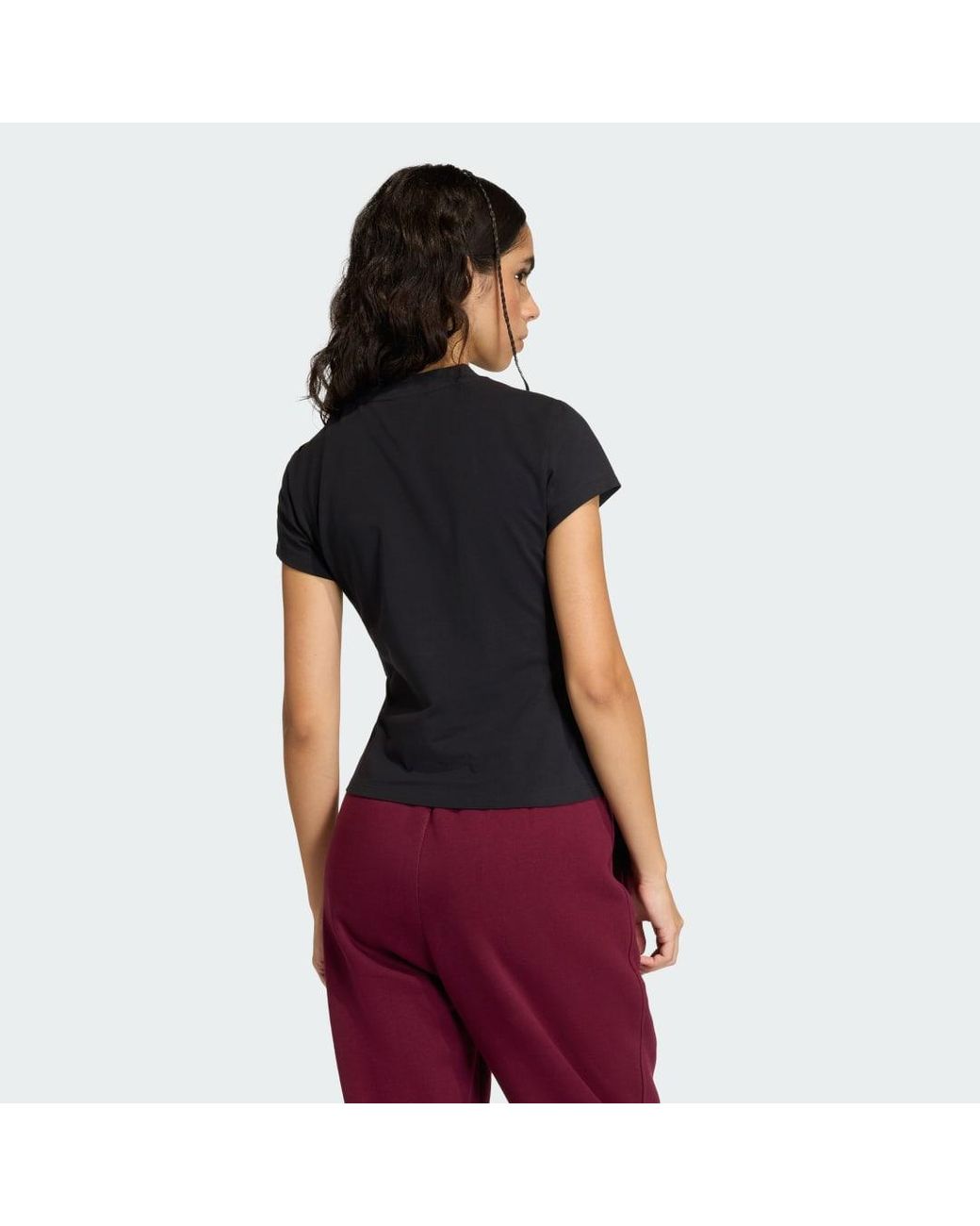 Adidas Purple Essentials Baby T-Shirt