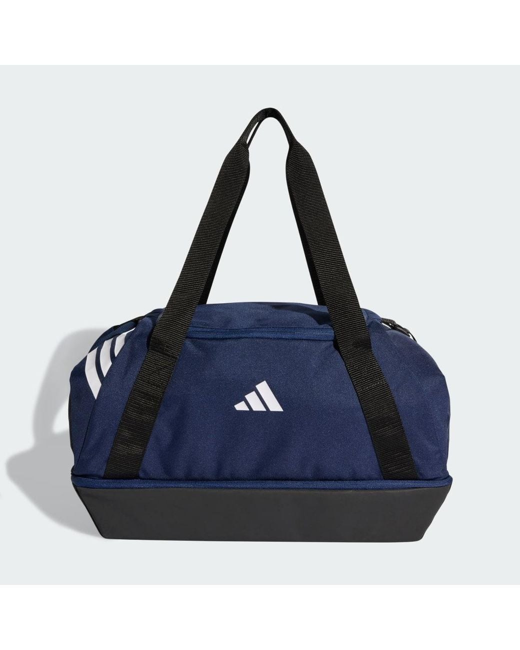Adidas Blue Tiro Duffle Bag Small With Bottom Compartment