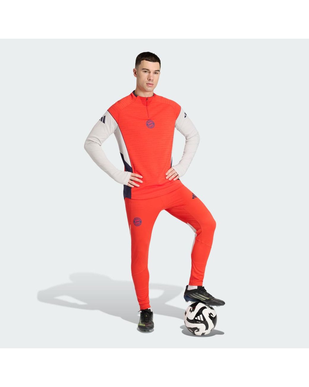 Adidas Red Fc Bayern 2025/2026 Tiro25 Pro Training Top for men