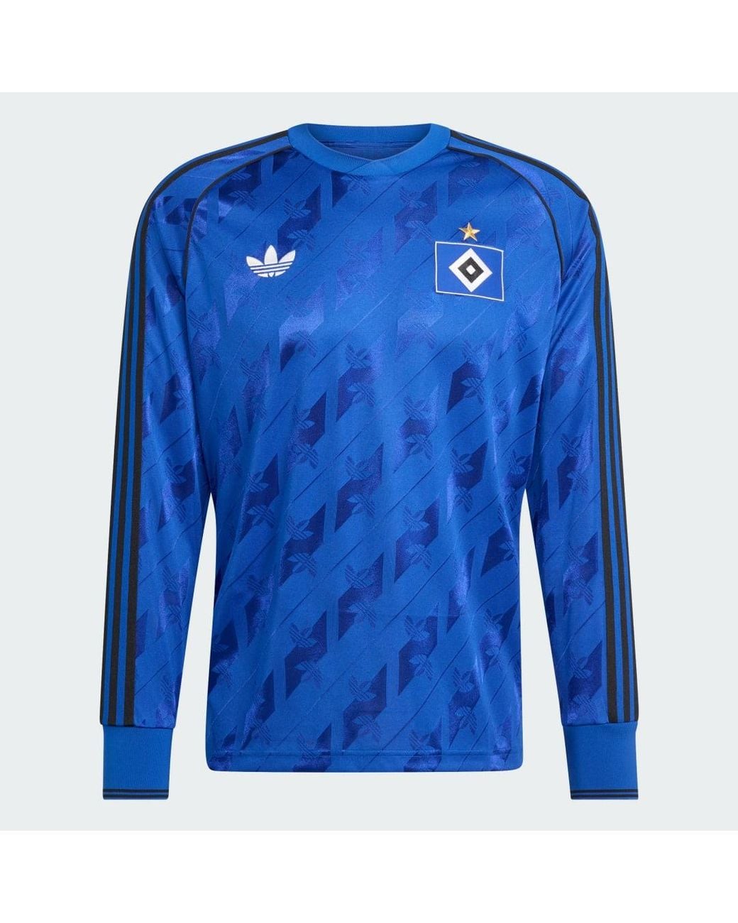 Adidas Blue Hamburger Sv Originals Longsleeve Jersey for men