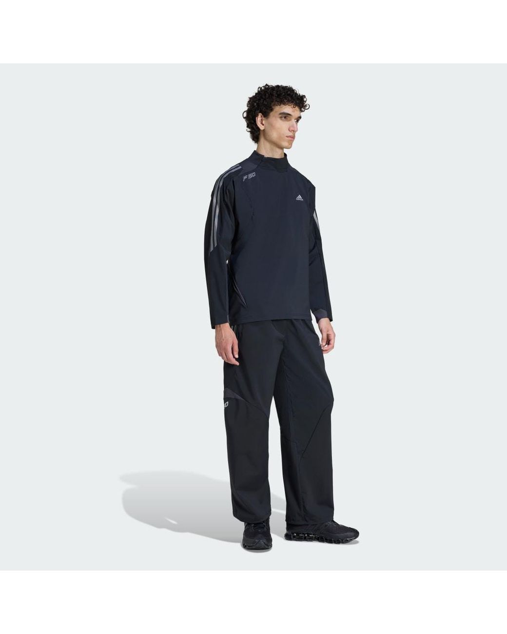 Adidas Originals Blue F50 Slim Jersey Long Sleeve for men
