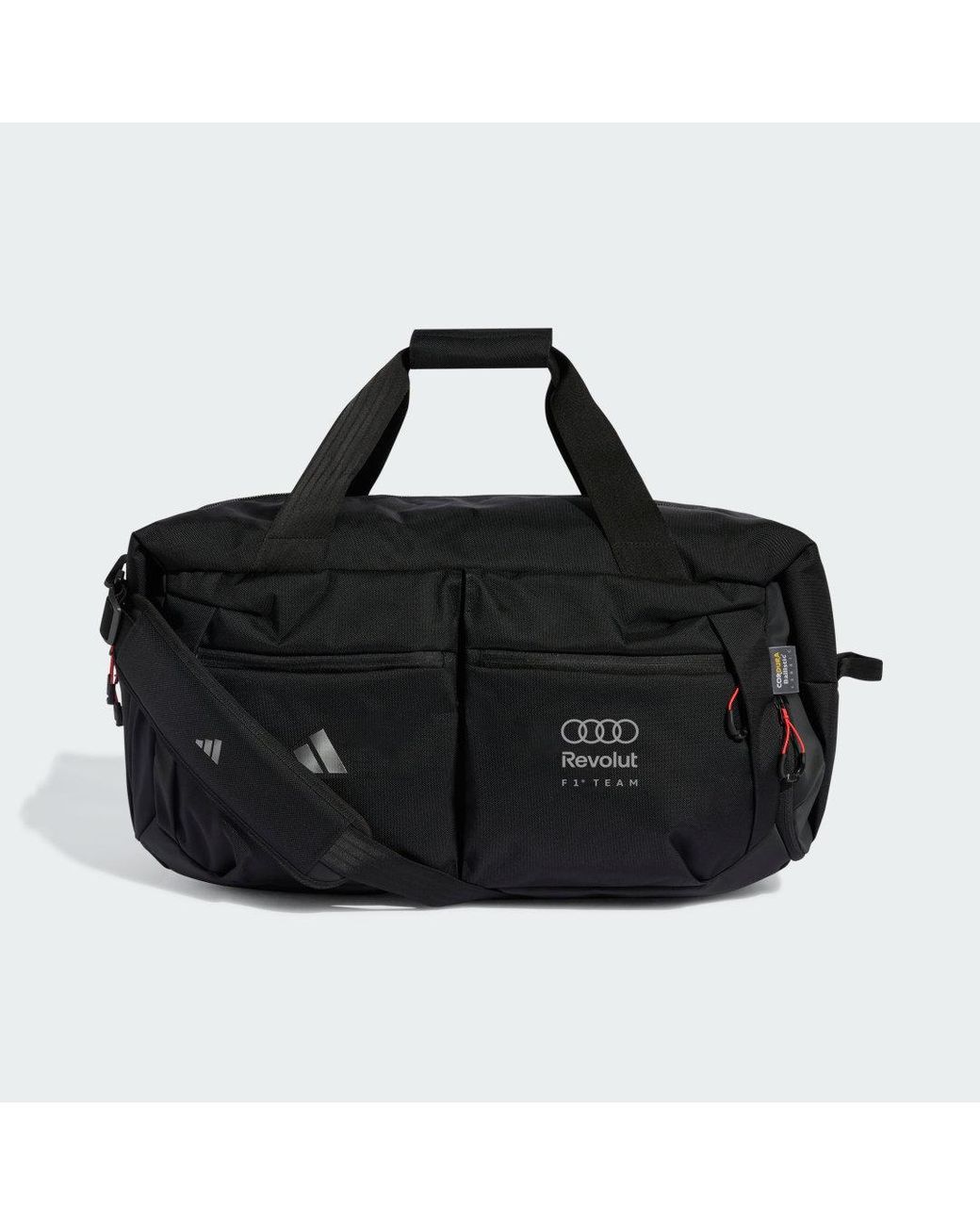 Adidas Black Audi Formula One Team Hybrid Duffel Backpack