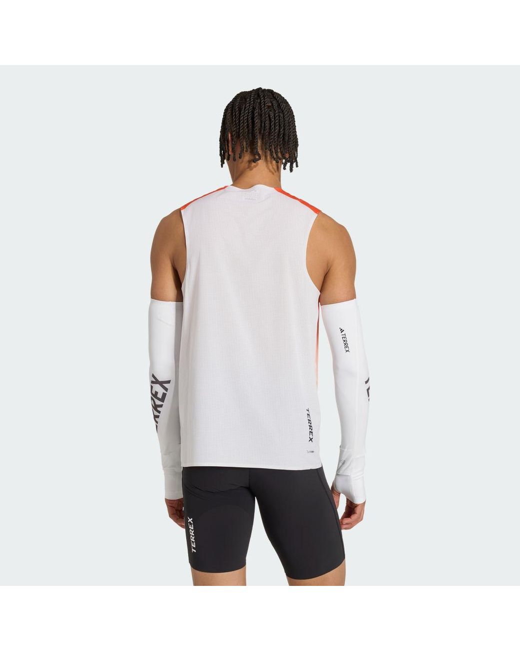 Adidas Red Terrex Xperior Pro Tank Top for men