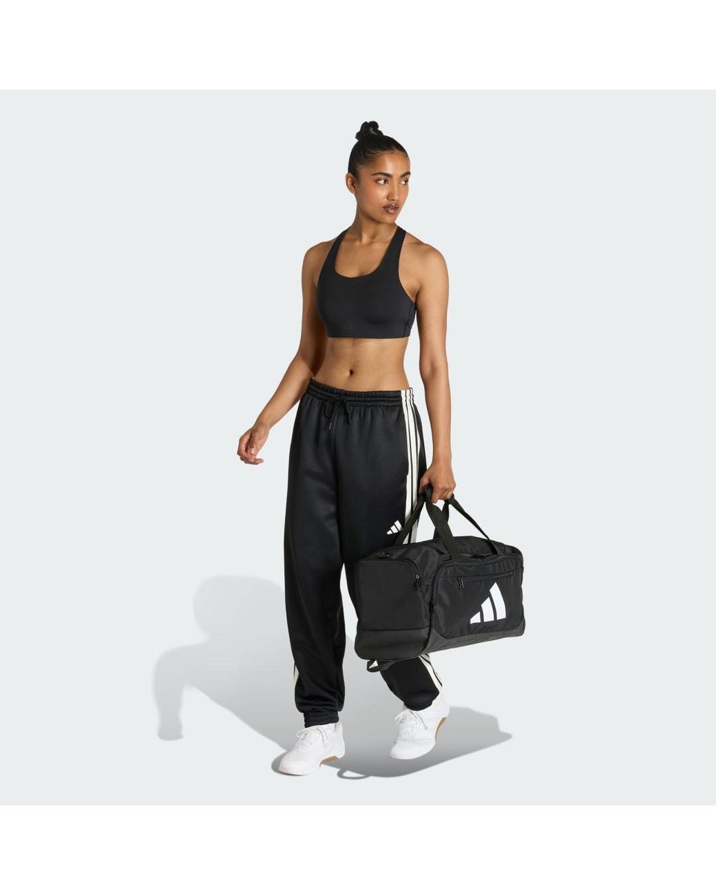 Adidas Black Training Defender Duffle Bag Small