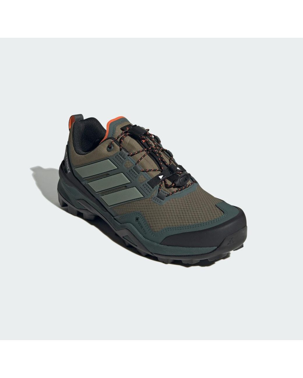 Adidas Green Terrex Skychaser Gore-Tex Hiking Shoes for men