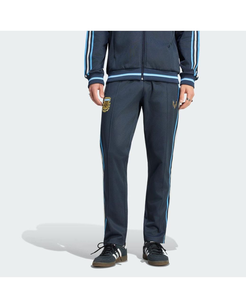 Adidas Blue Argentina Messi 26 Track Pant for men