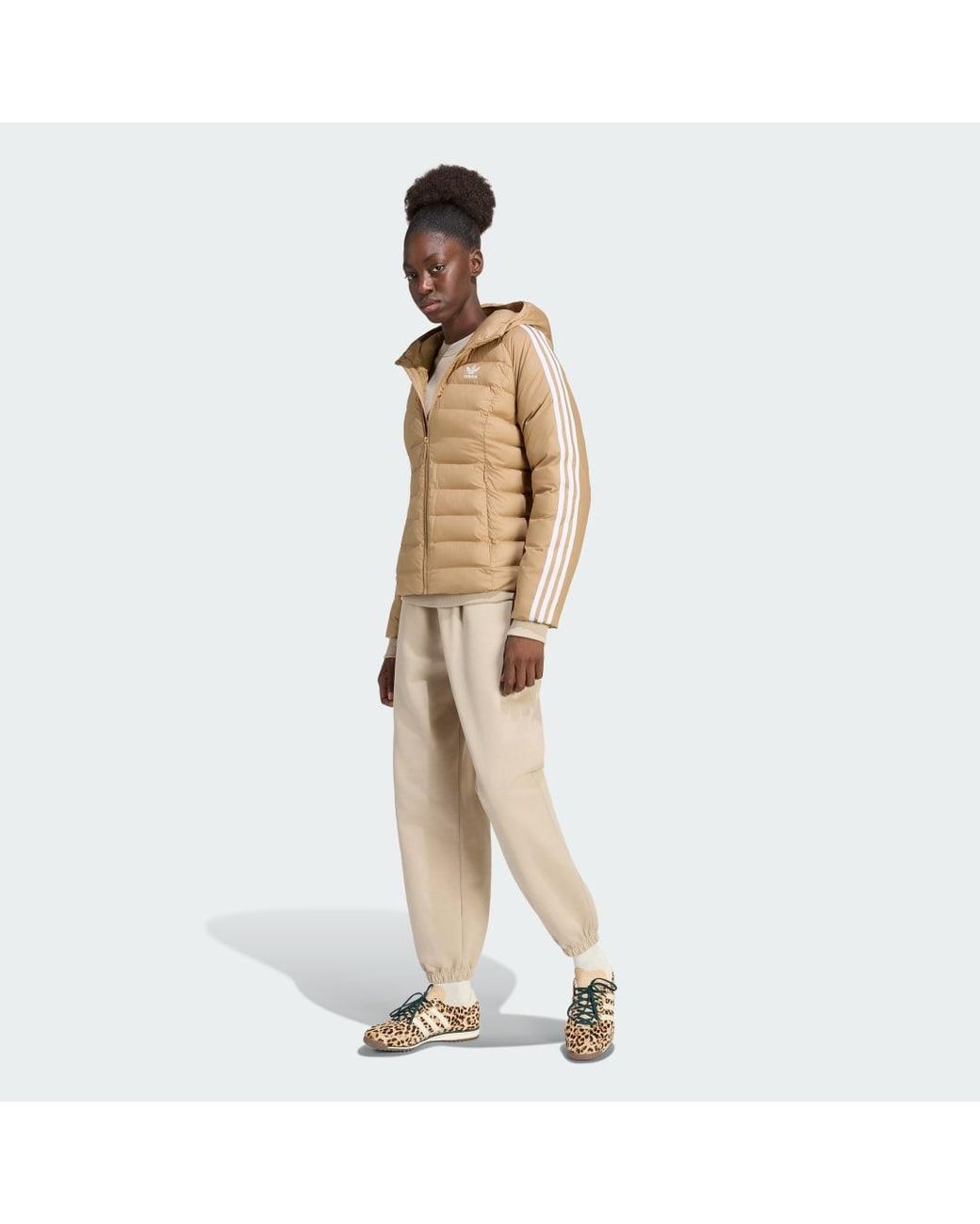 Adidas Natural Adicolor Slim Jacket