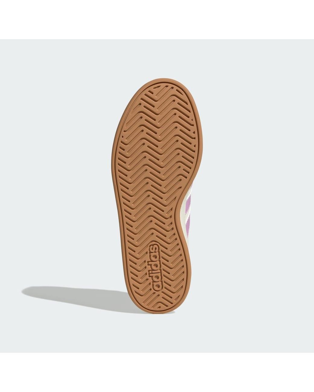 Adidas White Grand Court Base 3.0 Shoes