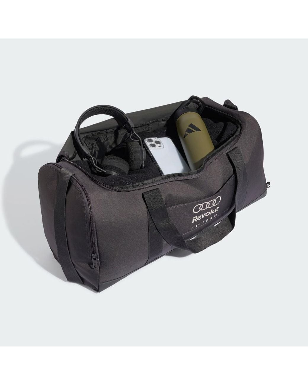 Adidas Black Audi Revolut Formula One Team Dna Duffel Bag