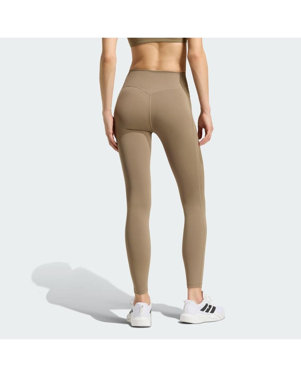 Adidas Natural Optime Workout Full Length Leggings