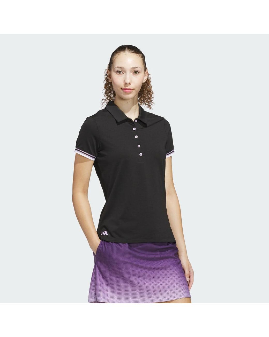 Adidas Originals Black Ultimate365 Short Sleeve Polo Shirt