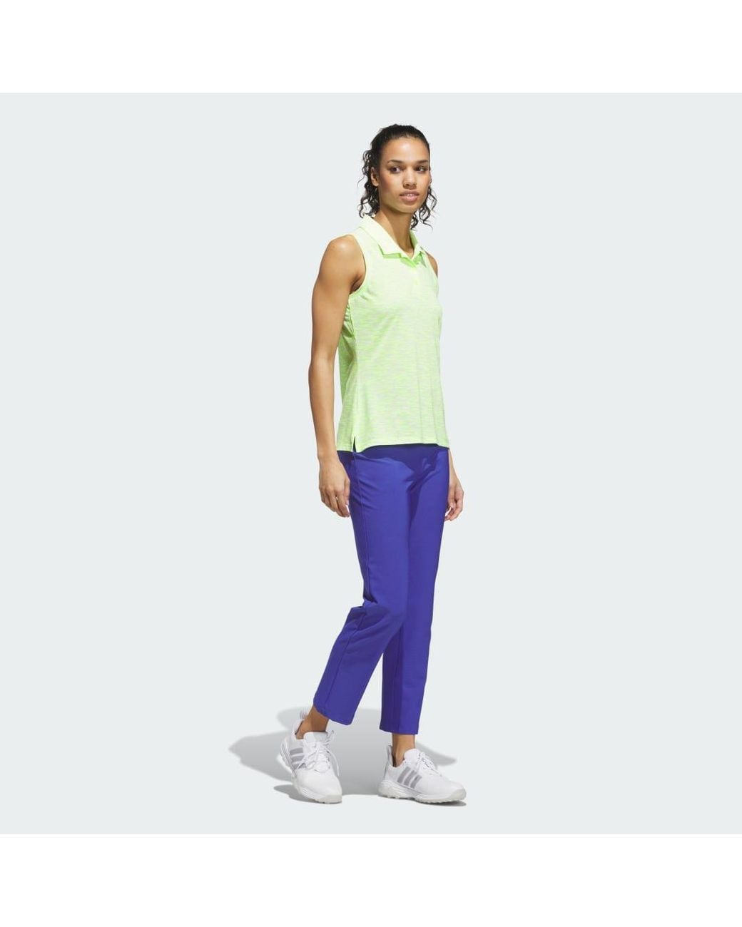 Adidas Green Ultimate365 Climacool Mesh Printed Polo Shirt