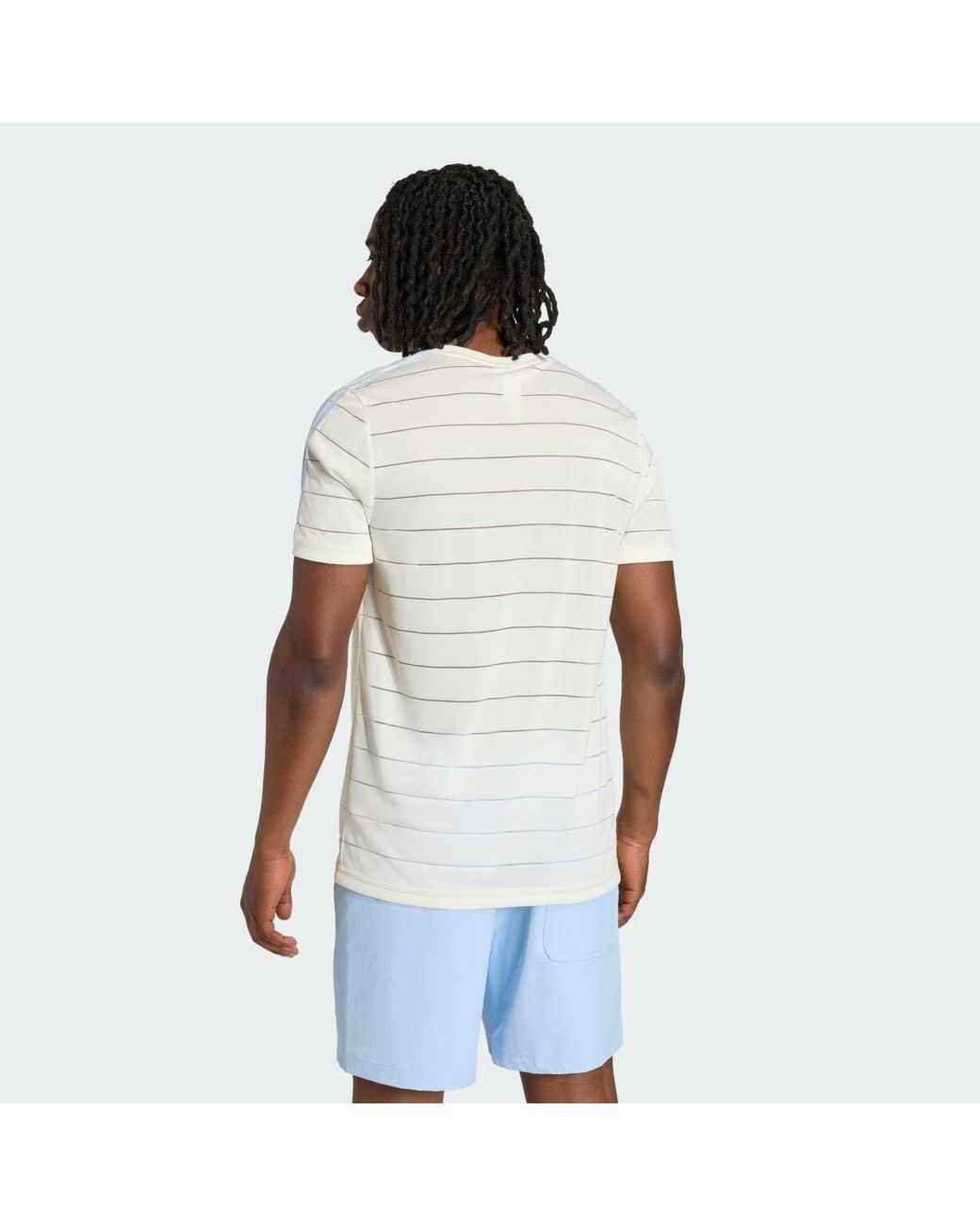 Adidas White France Rugby 120 Years Crunch T-Shirt-Shirt for men