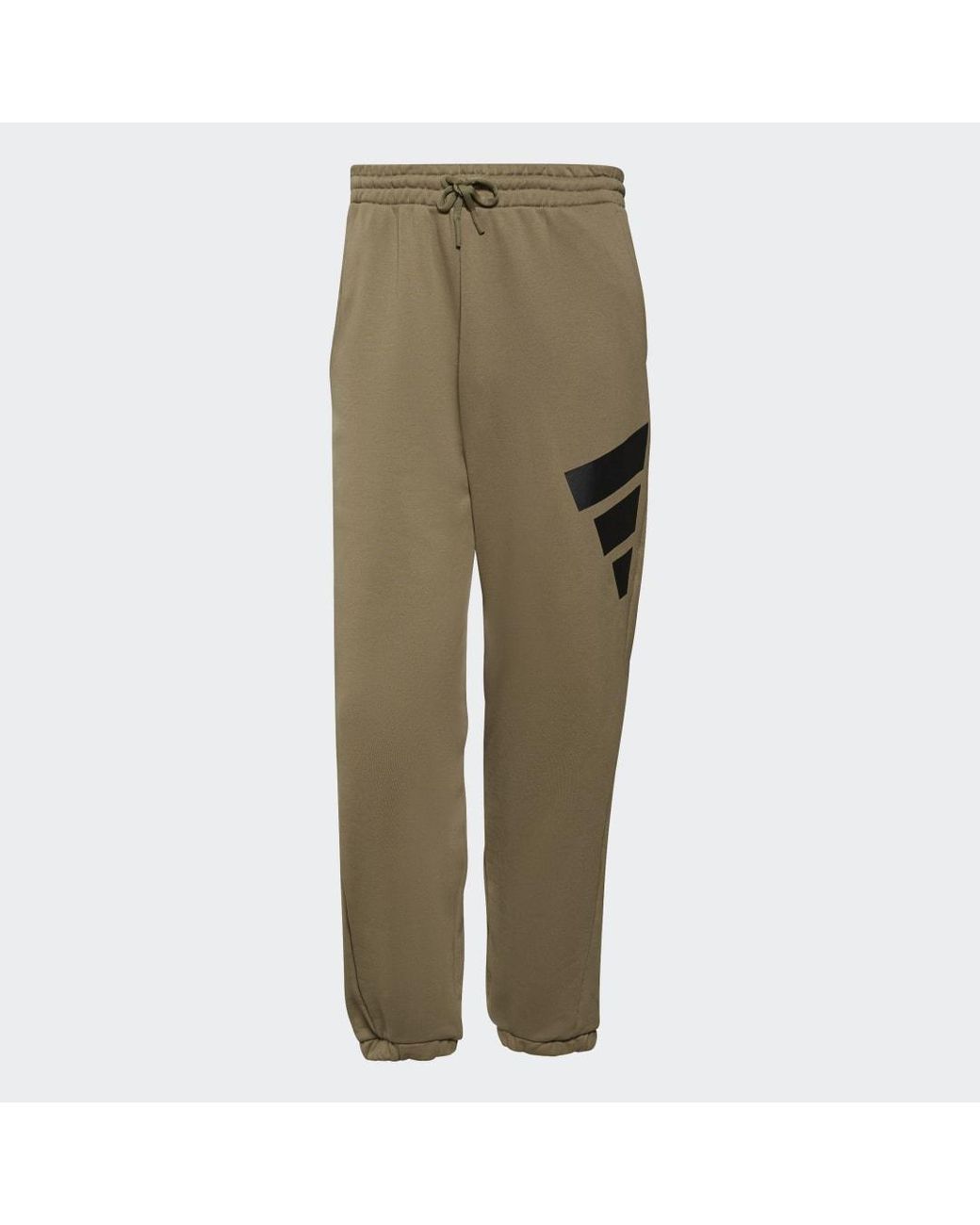 Adidas Green Sportswear Future Icons Logo Graphic Joggers for men