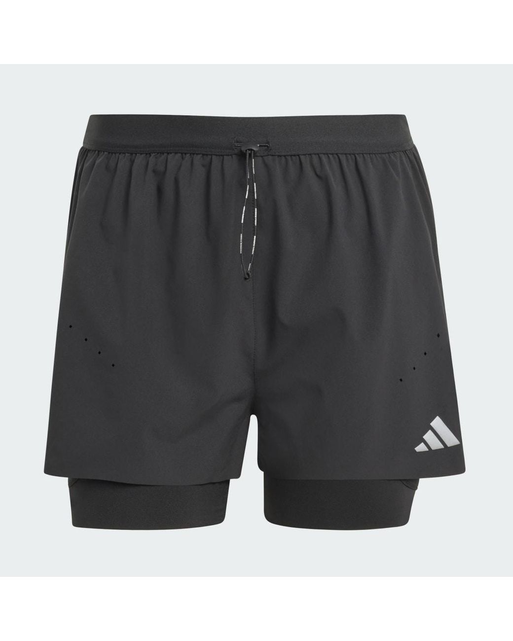 Adidas Blue Adi365 Climacool+ 4 Pocket 2In1 Shorts