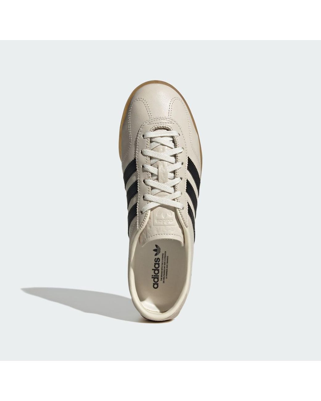 Adidas White Gazelle Lo Pro Shoes