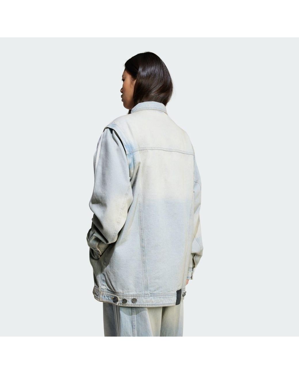 ●Adidas● Adilenium Season 3 Two-In-One Denim Shirt Jacket adidas Adilenium Season 3 Two-In-One Denim Shirt Jacket