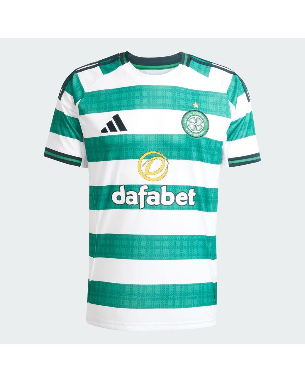 Adidas Green Celtic Fc 25/26 Home Jersey for men