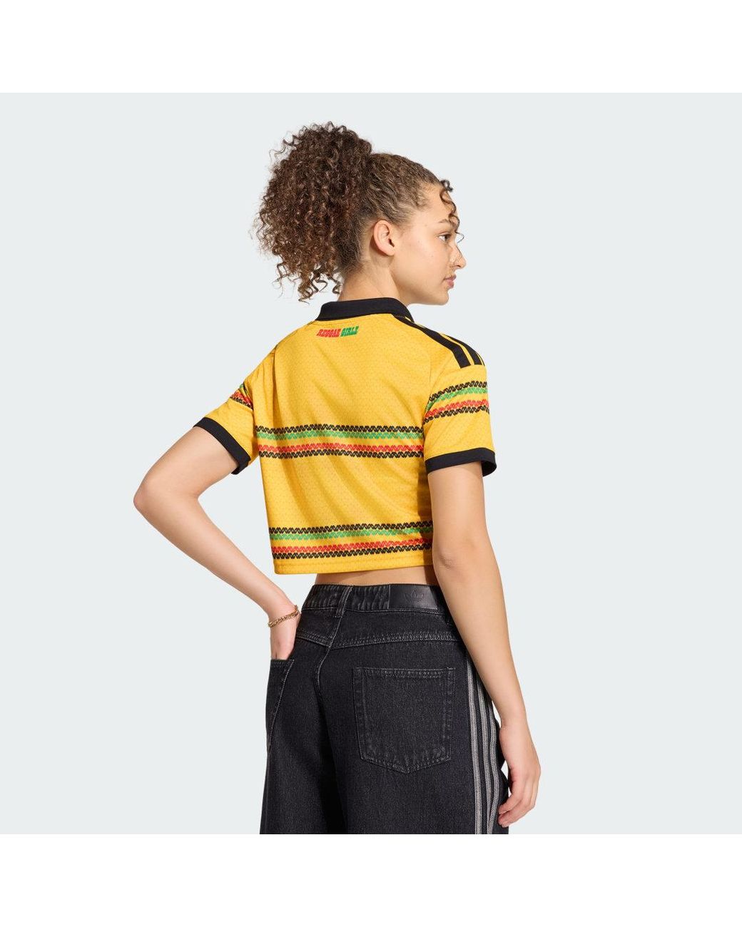 Adidas Yellow Jamaica Jerseys/Replicas