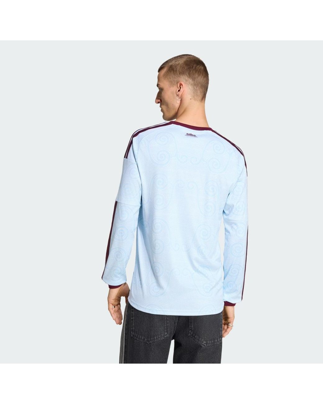 Adidas Blue Aston Villa 26/27 Third Jersey Longsleeve for men