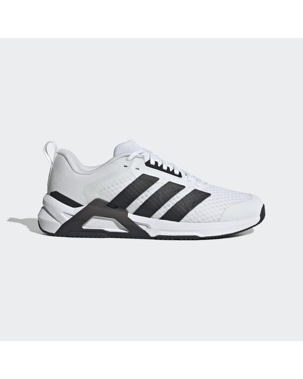 Adidas White Training Dropset Control Training Shoes Js3118 for men