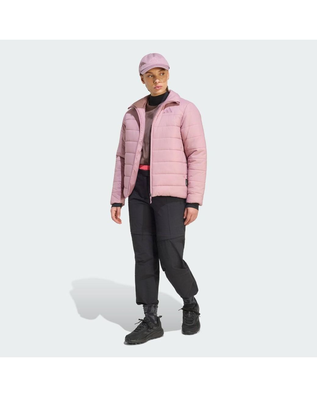 Adidas Originals Pink Terrex Multi Essentials Insulated Jacket