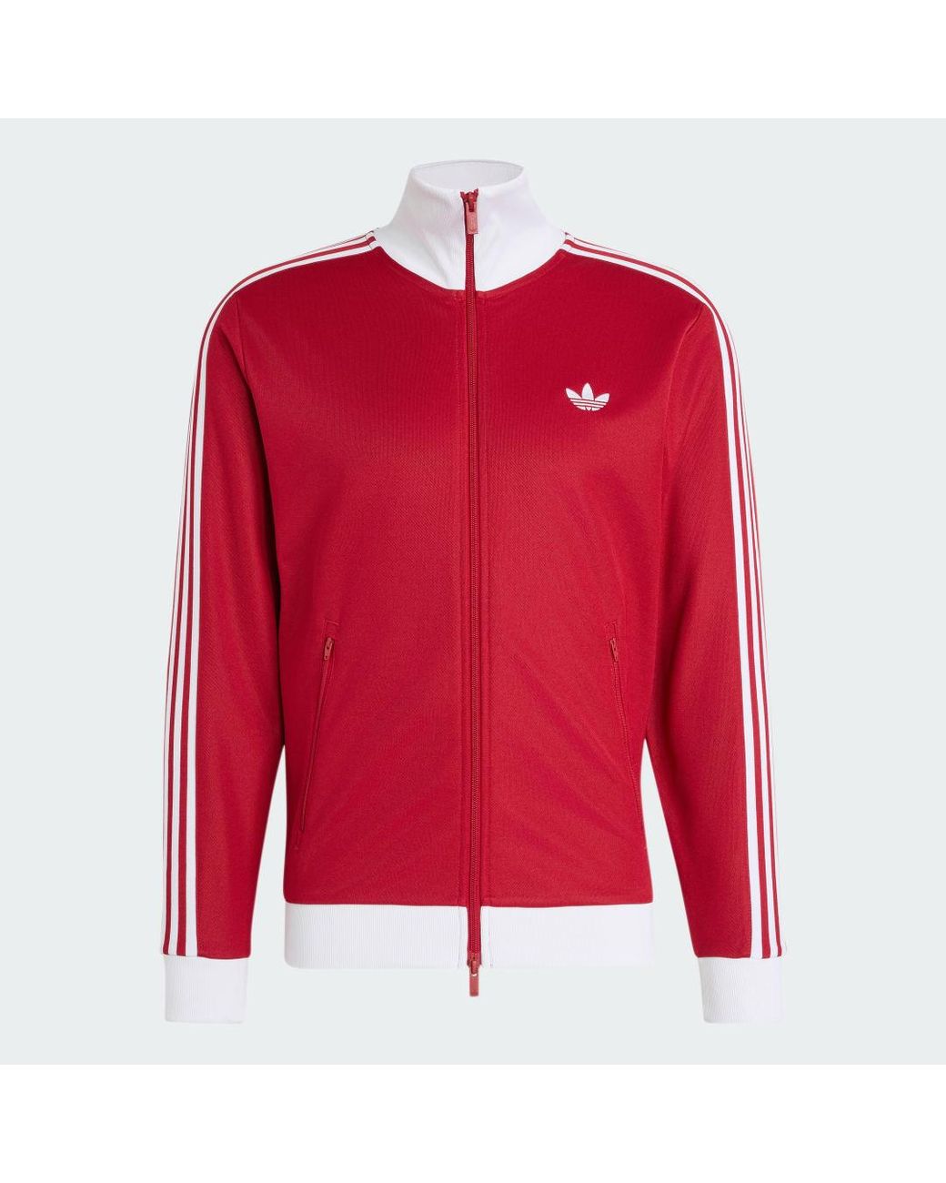 Adidas Red Sweatshirt Adidas Beckenbauer Tt Team Victory for men