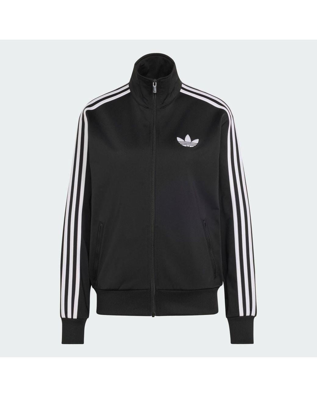 Adidas Black Firebird Track Top Loose
