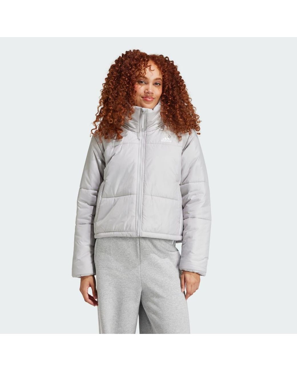 Adidas Gray Bsc Insulated Jacket
