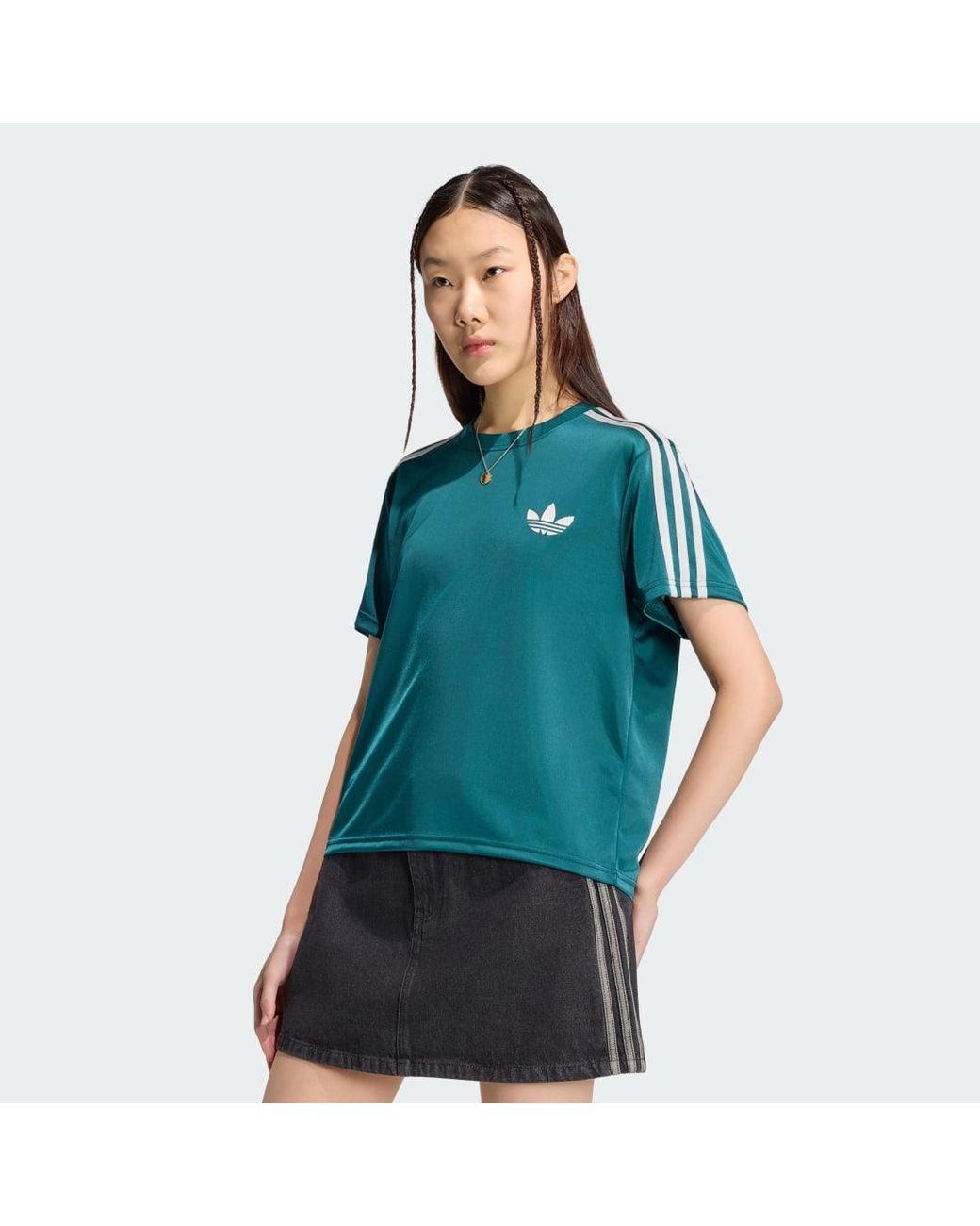 Adidas Blue Firebird T-Shirt