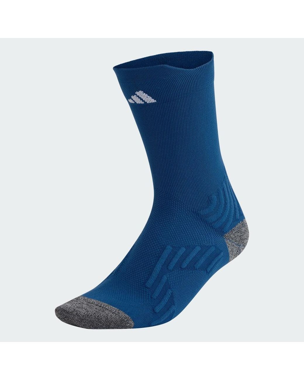 Adidas Blue Running Comfy Crew Sock