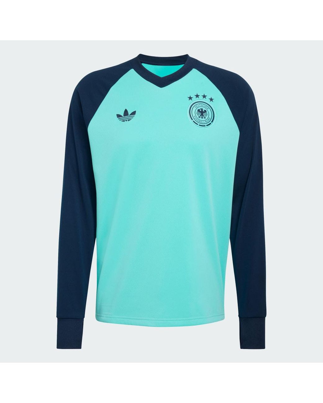 Adidas Blue Germany 26 Away Pre-Match Warm Top for men