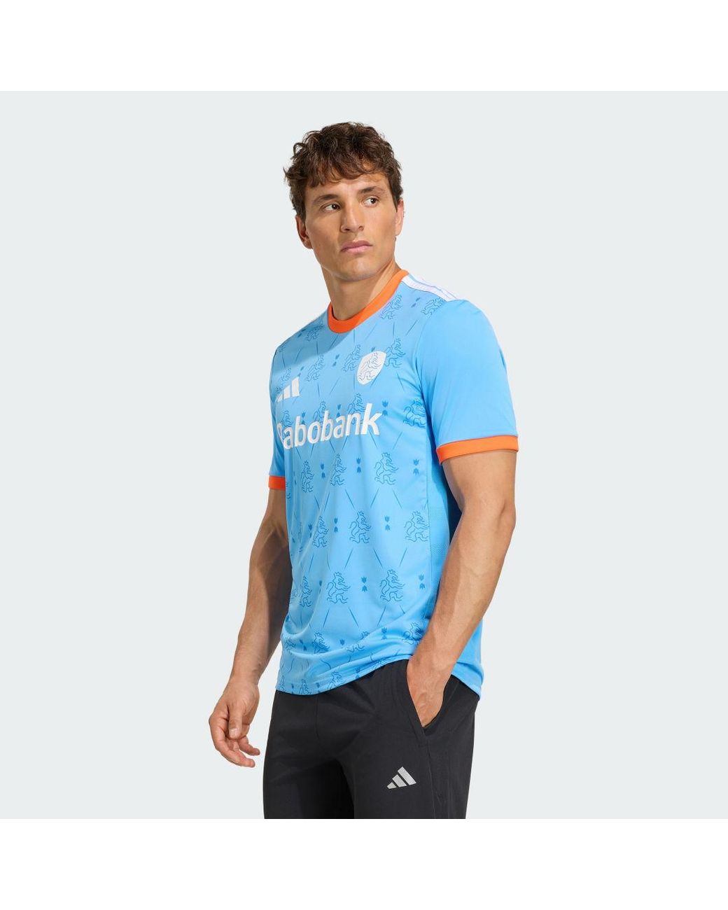 Adidas Blue Royal Dutch Hockey Away Jersey for men