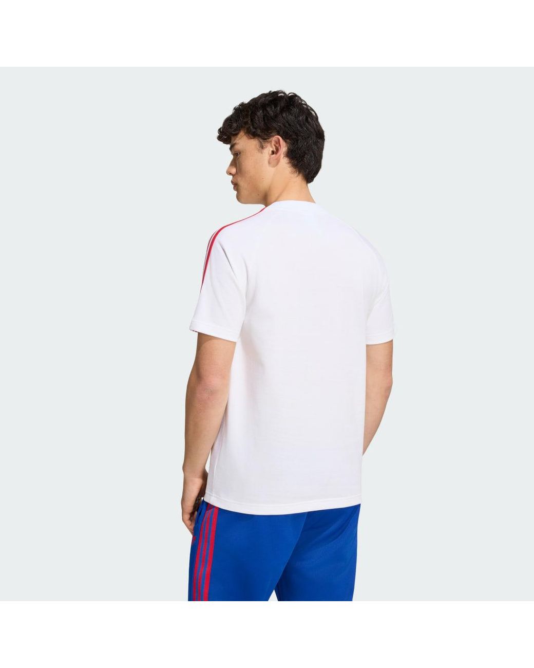 Adidas Red Manchester United Originals T-Shirt for men