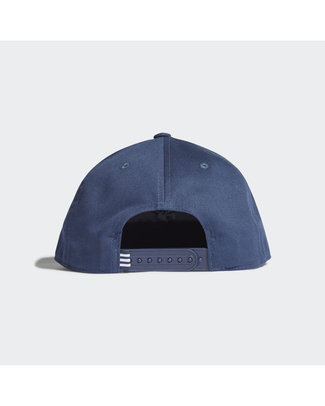 adidas Snapback Trefoil Cap in Blue Lyst UK