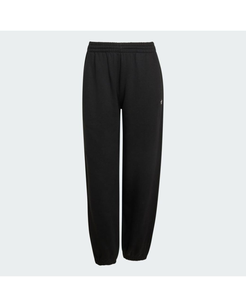 Adidas Black Essentials Loose Fleece Joggers