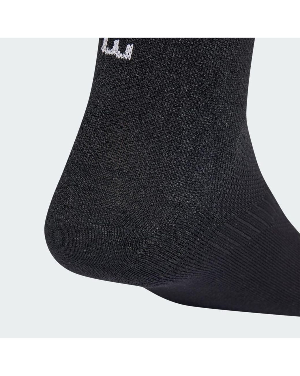 Adidas Black Running Message Crew Sock
