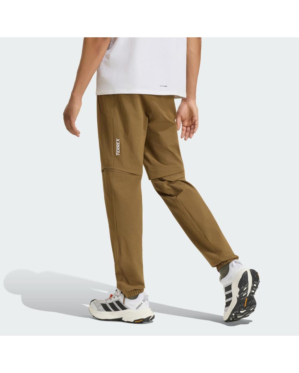 Adidas Natural Terrex Xperior Utilitas Clima365 Zip-Off Tracksuit Bottoms for men
