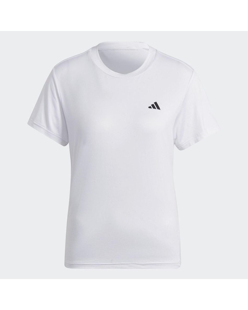 Adidas White Aeroready Made For Training Minimal T-Shirt