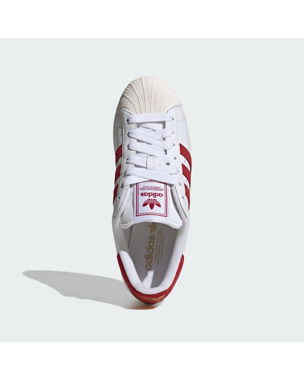 Adidas Red Superstar Ii Shoes