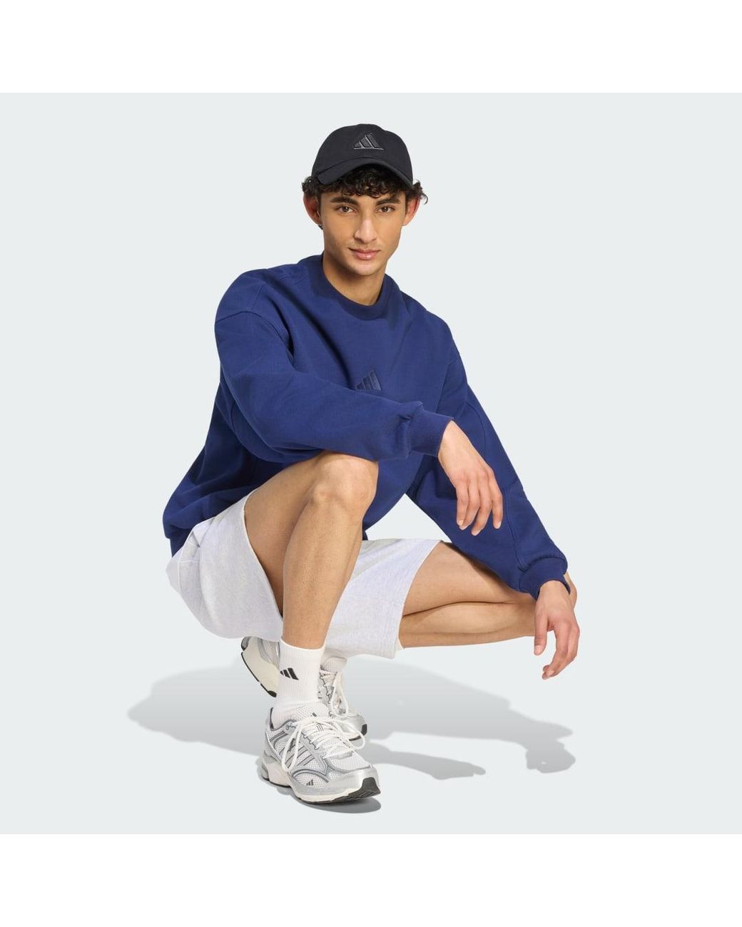 Adidas Blue Kit Small Logo Short for men