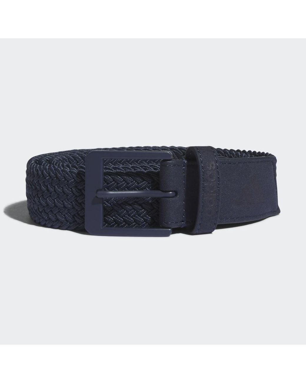 Adidas Blue Braided Stretch Belt for men