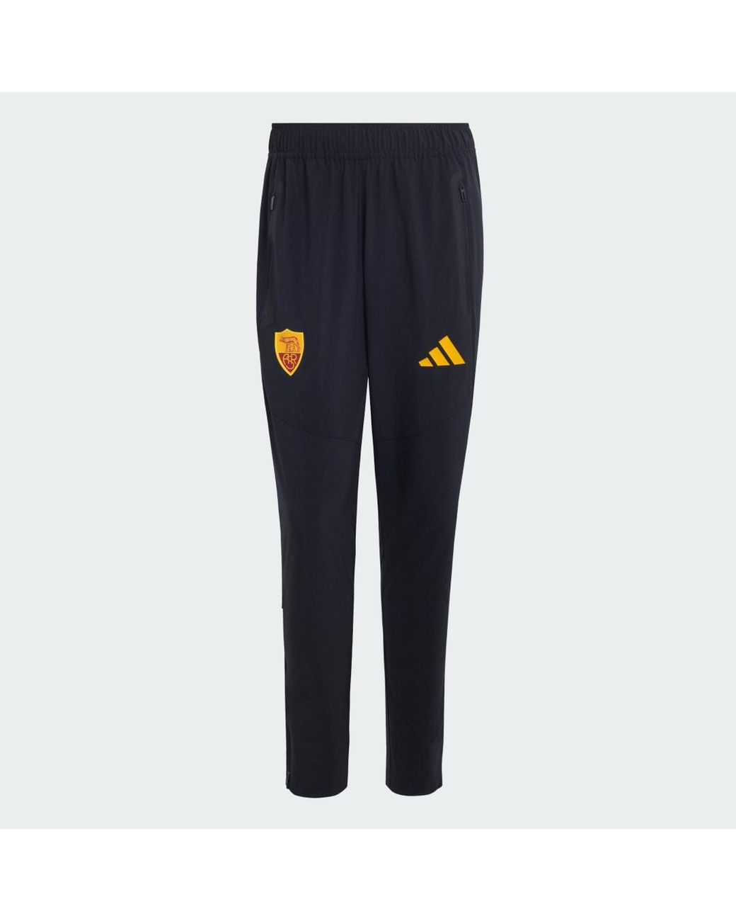 Adidas Blue As Roma Tiro Travel Tracksuit Bottoms for men