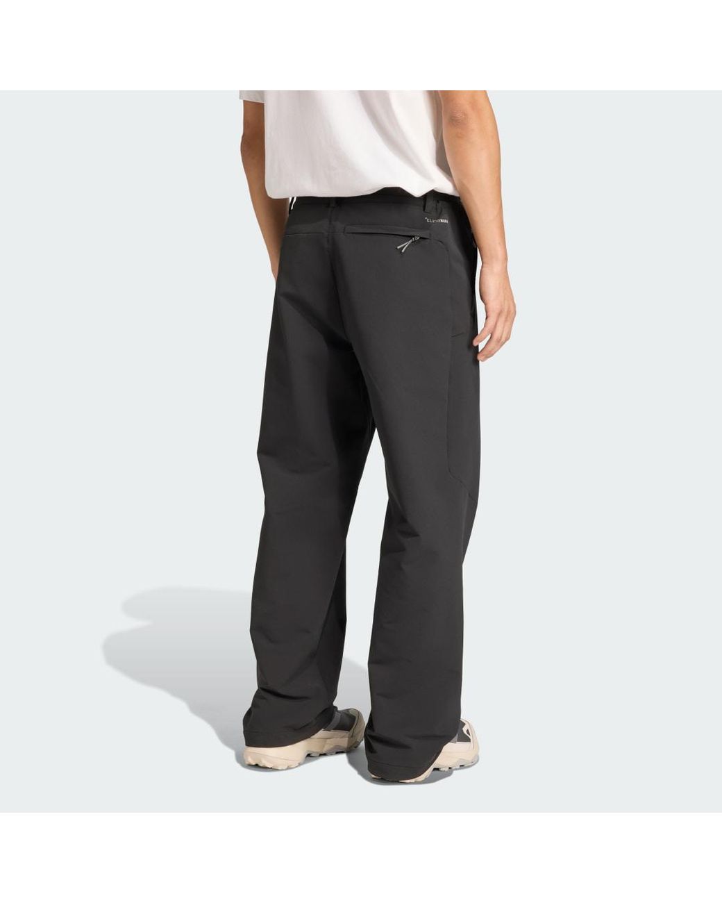 Adidas Black Xploric Climawarm Softshell Trousers for men
