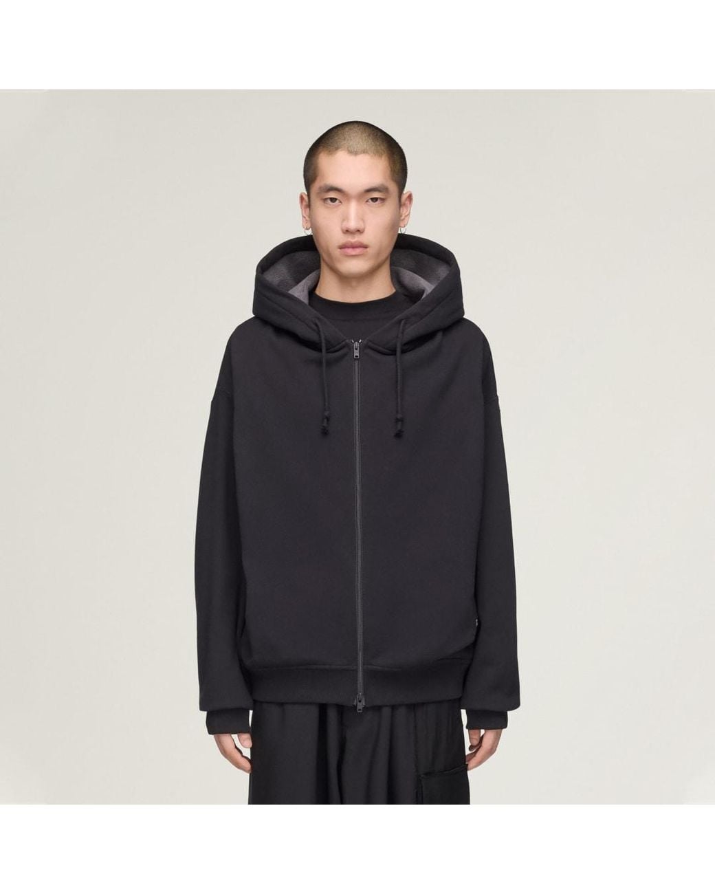 Adidas Blue Y-3 Mercedes Zip Hoodie